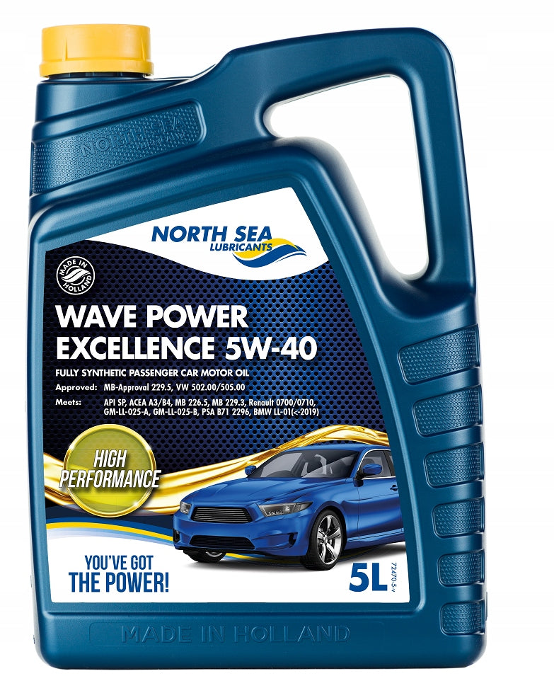 NSL engine oil WAVE POWER EXCELLENCE 5W40 5L