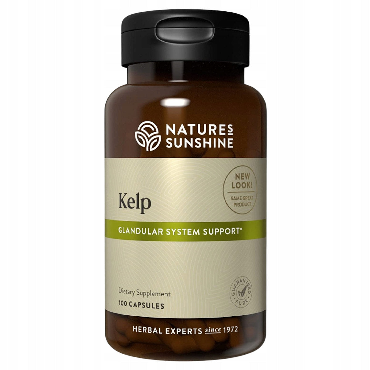 NSP Kelp Nature's Sunshine (100 caps.) brown seaweed Packaging status original