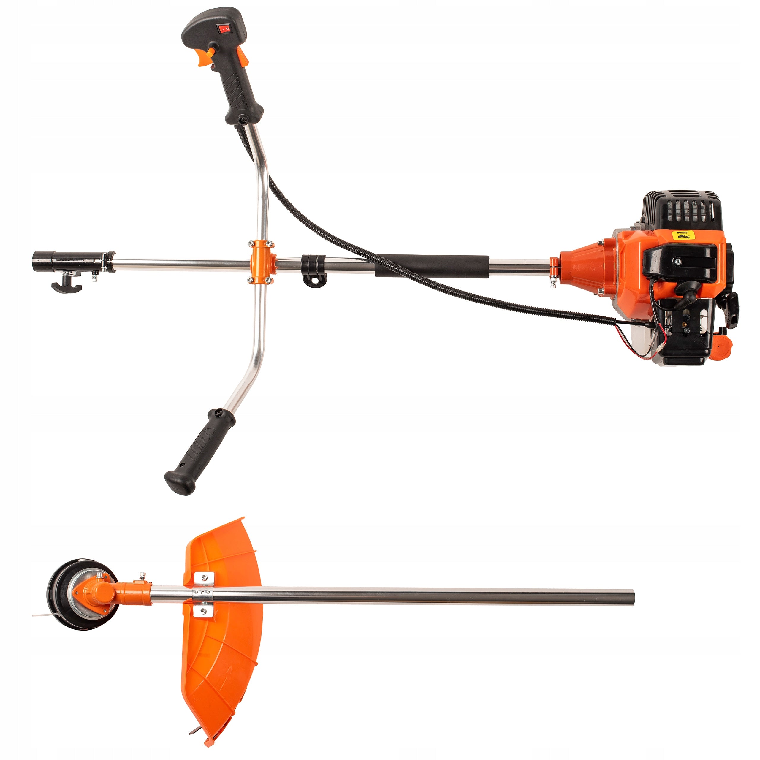 NSTRONGER COMBUSTION SCYTHE 7KM SPLIT TRIMMER MOWER BRUSH CUTTER Internal combustion engine power 7 KM