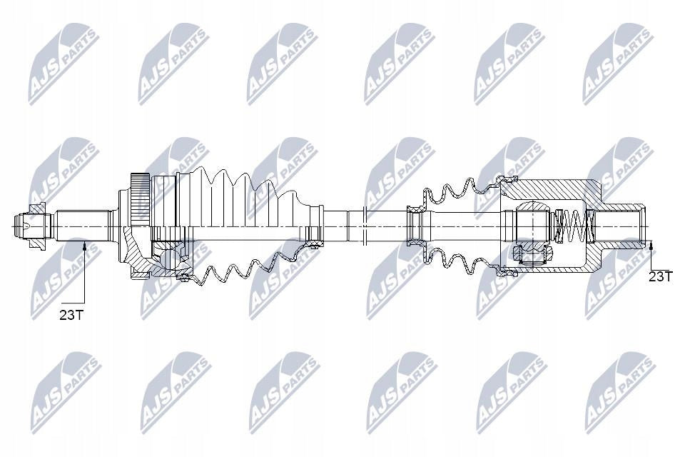 Antriebswelle NTY 8200144764, 1 St. 