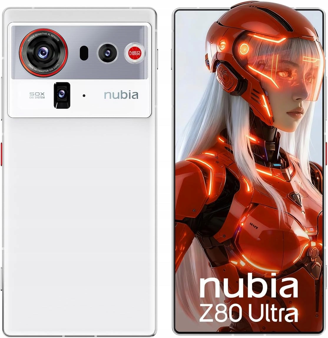 NUBIA Z80 ULTRA 5G 6,85" 16/512GB AMOLED 144Hz BT6.0 WIFI7 GPS NebulaAI OS