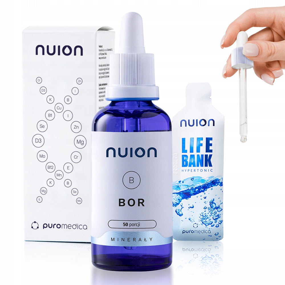 NUION Boron, supplement in drops STRONG BONES boric acid, anti-inflammatory