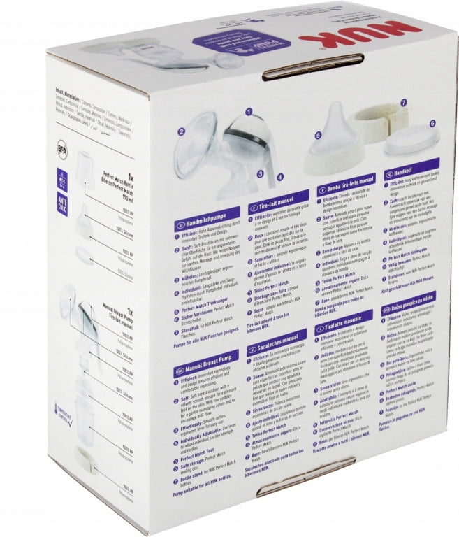 NUK HAND BREAST PUMP PM 2024 10252147 1/6 Brand NUK