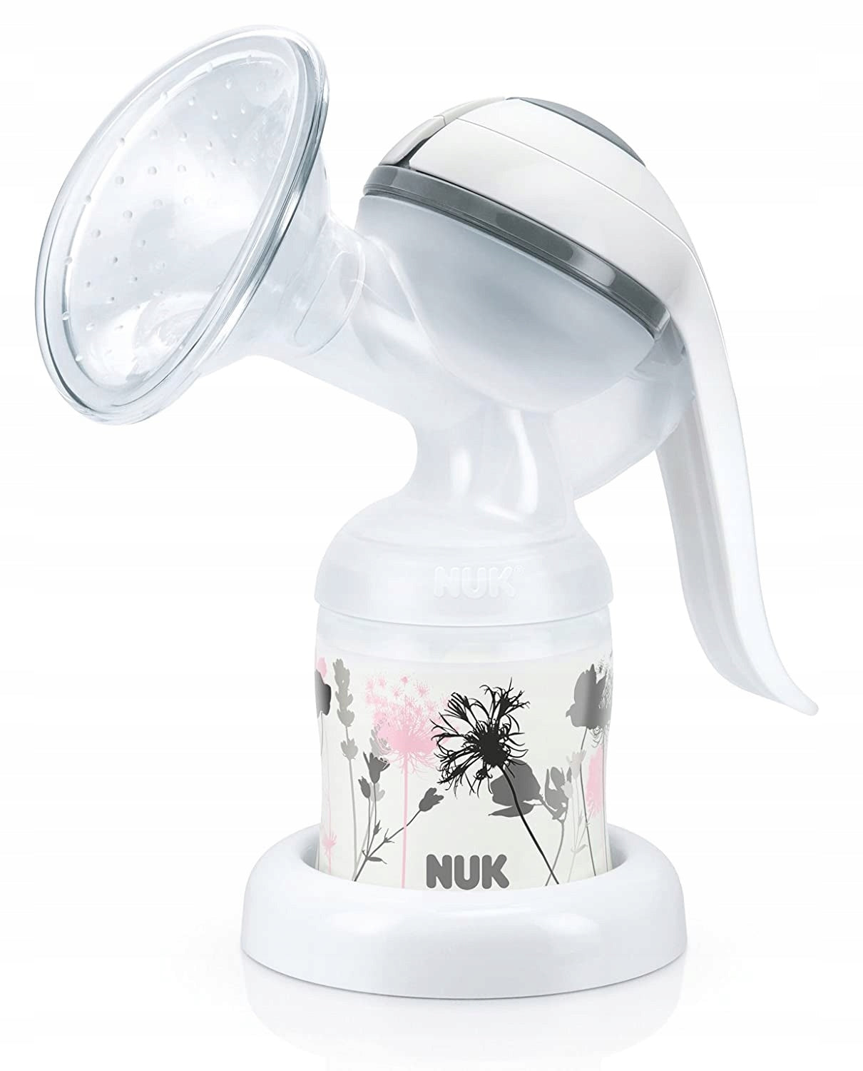 NUK Jolie HAND BREAST PUMP with milk container