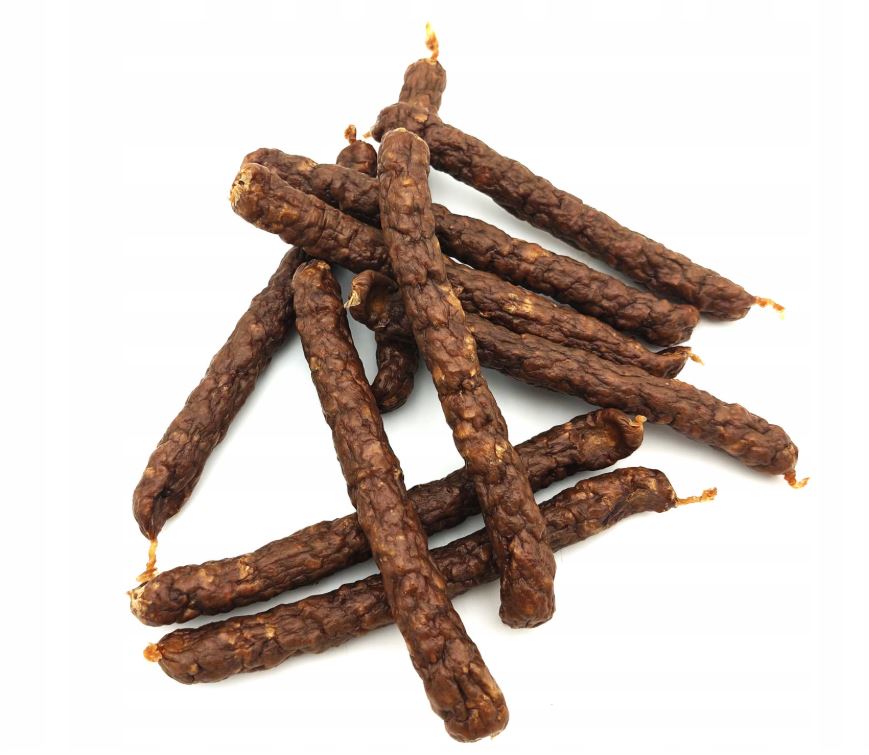 NUMAPET Kabanosy Dried Meat Teethers 100% SARNA 100 g