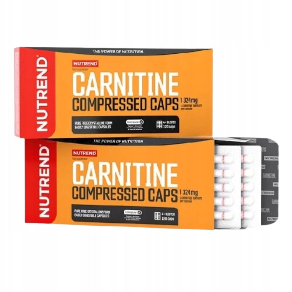 NUTREND CARNITINE COMPRESSED CAPS 120 kaps FAT BURNING