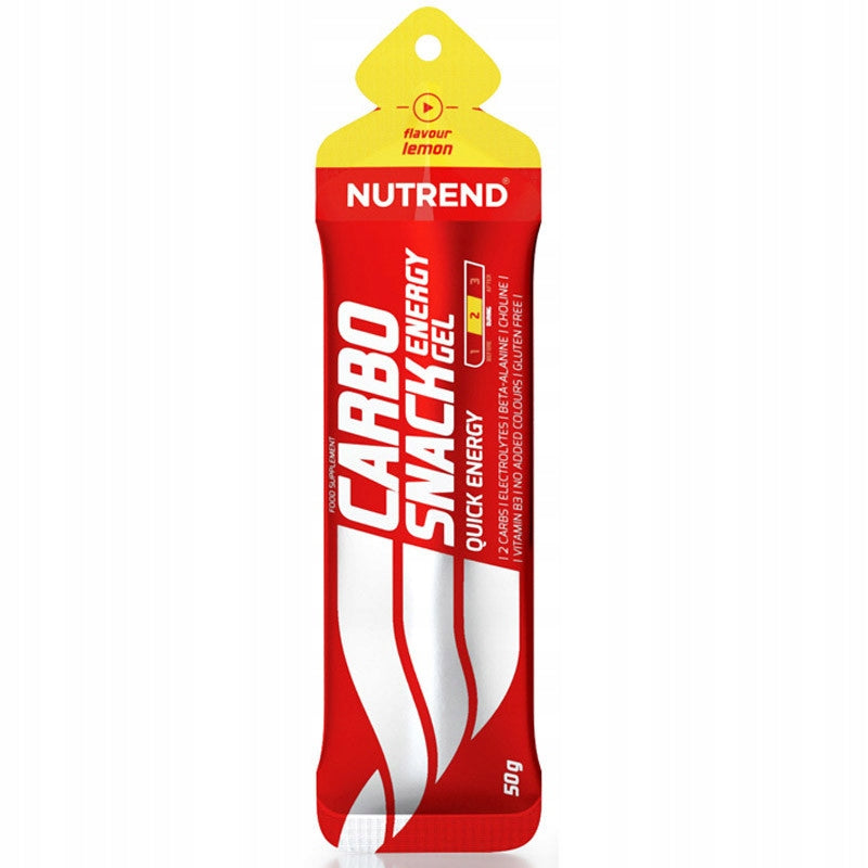 NUTREND Carbosnack 50g Lemon Brand Nutrend