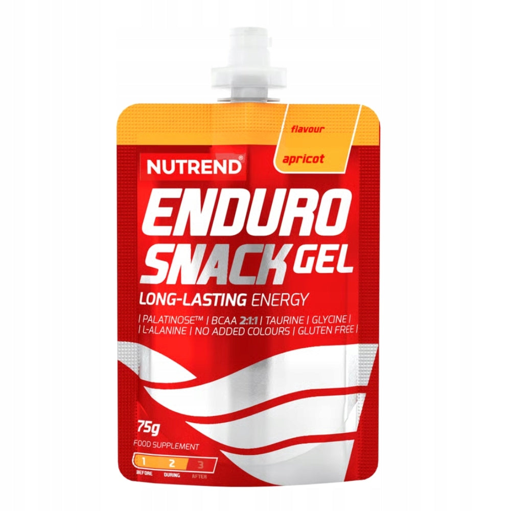 NUTREND ENDUROSNACK ENERGY GEL STRENGTH CARBOHYDRATE ENERGY 75 g Expiration date at least six months from the date of purchase
