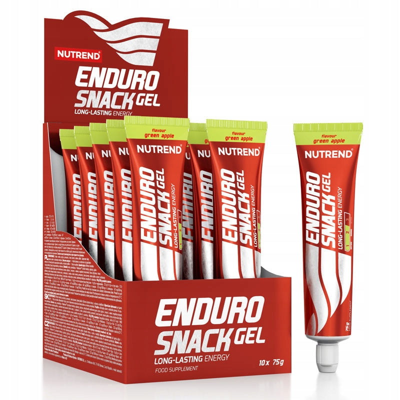 NUTREND Enduro Snack Gel Tube 75g CARBOHYDRATE GEL BCAA TAURINE GLYCINE