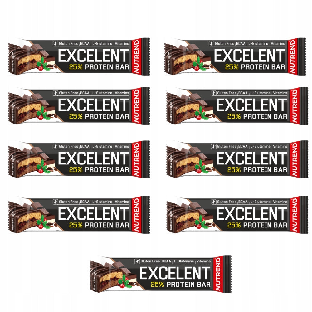 NUTREND Excelent 25% Protein Bar 85g PROTEIN BAR chocolate-nougat
