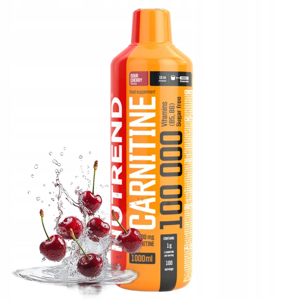 NUTREND FAT BURNER 1000 ml LIQUID – WITHOUT SUGAR AND GLUTEN FOR REDUCTION