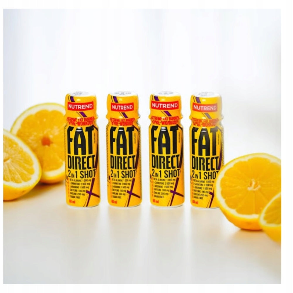 NUTREND FAT DIRECT SHOT 60 ml PRE-WORKOUT FAT BURNER EAN (GTIN) 8594014862102