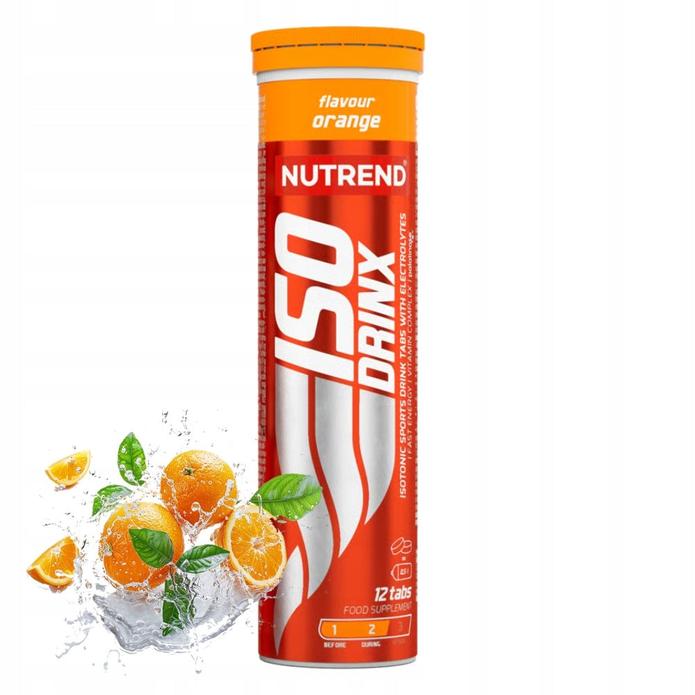 NUTREND ISODRINX TABS 12 PCS – ISOTONIC IN EFFERVESCENT TABLETS