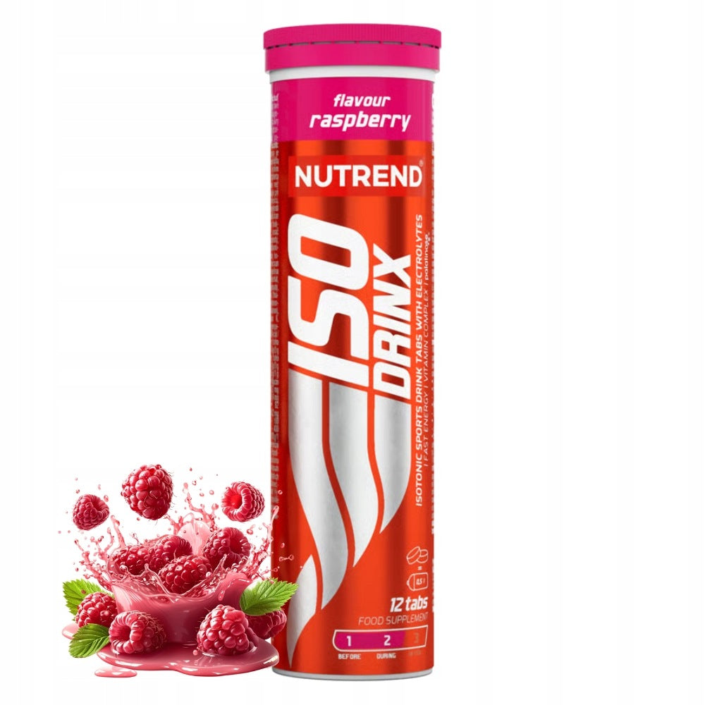 NUTREND ISODRINX TABS 12 tabl– ISOTONIC EFFERVESCENT TABLETS FOR ATHLETES