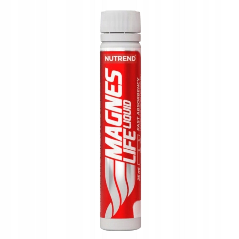 NUTREND MAGNESLIFE AMPOULE MAGNESIUM LIQUID VITAMIN B6 NERVOUS SYSTEM 25 ml Manufacturer code magnez magneslife shot b6