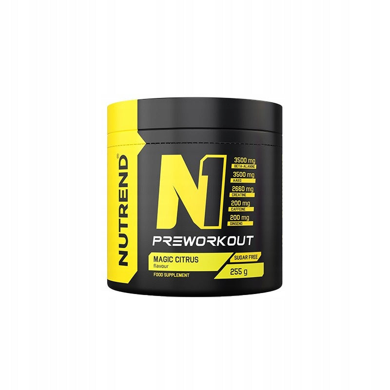 NUTREND N1 PreWorkout - 255g Magic Citrus