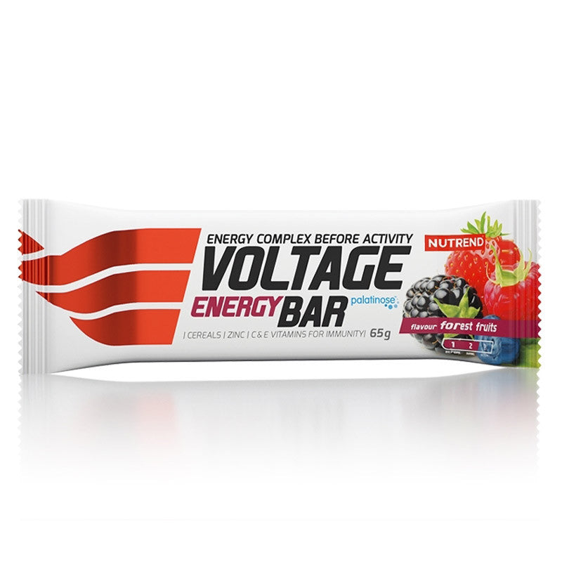 NUTREND Voltage 65g Energy Bar OAT VITAMIN ZINC FIBER