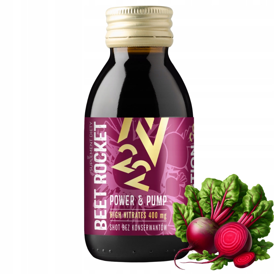 NUTRITION22 Beet Rocket power & pump 100 ml beet juice 400mg nitrates Packaging status original