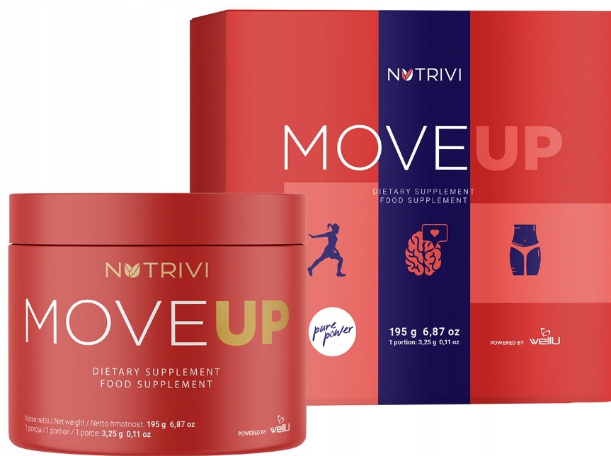 NUTRIVI MOVE UP 195g - healthy weight loss and energy curcumin guarana