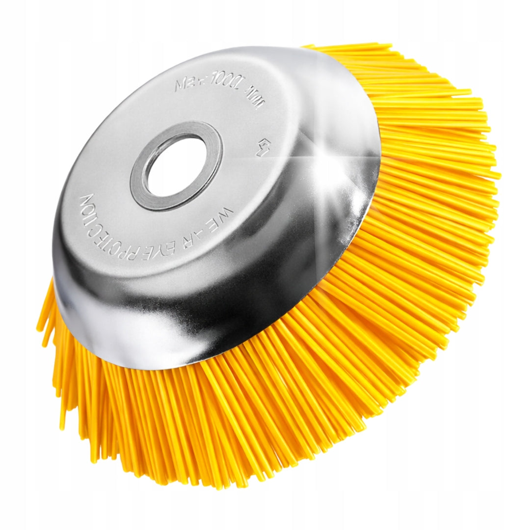 NYLON BRUSH FOR SCYTHE | 8'' | 200MM | FOR MOSS GRASS | CUBE CLEANING Manufacturer code M06973