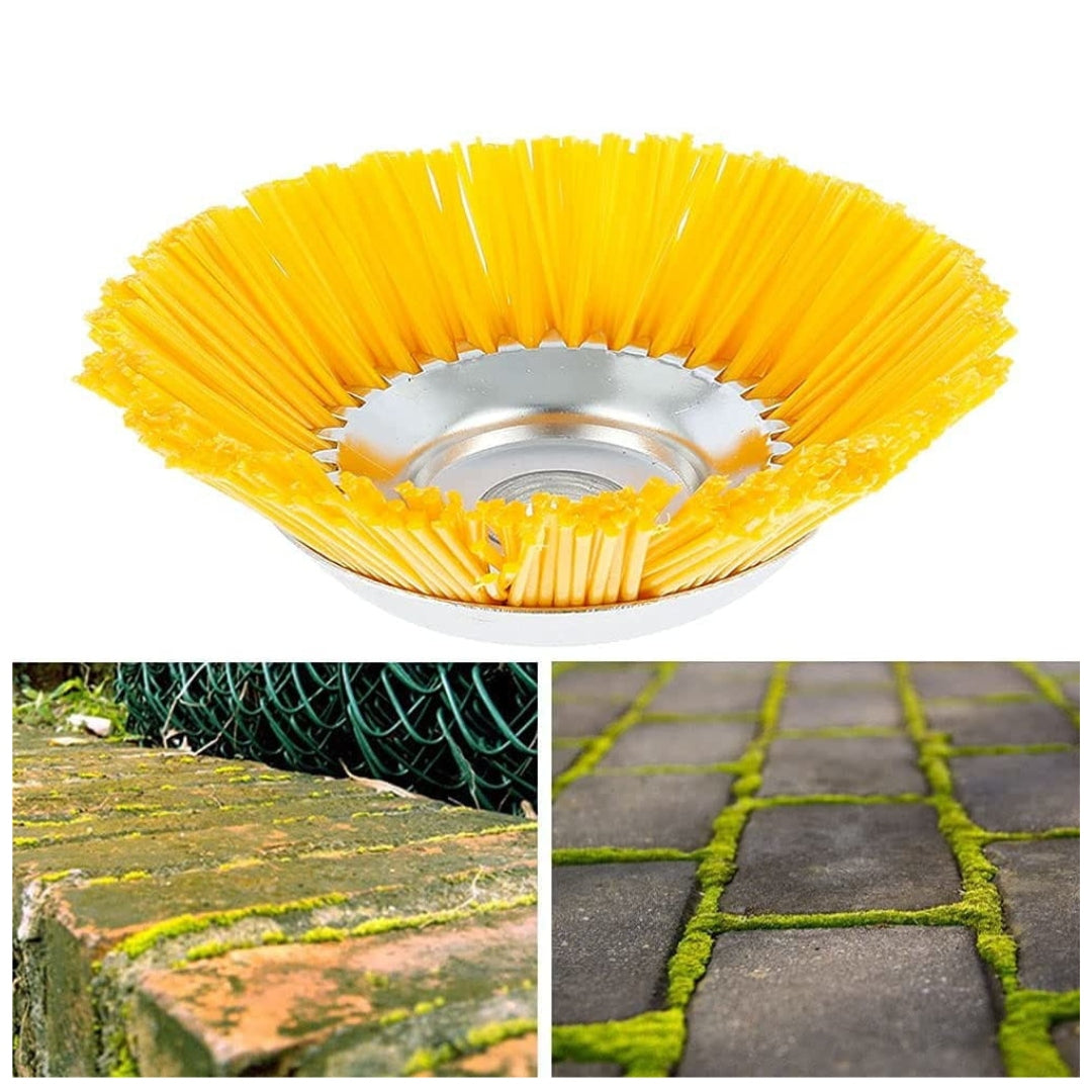 NYLON BRUSH FOR SCYTHE | 8'' | 200MM | FOR MOSS GRASS | CUBE CLEANING Type scythe brush