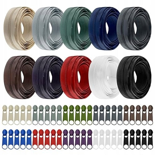 NYLON ENDLESS ZIPPER 2 6CM for Home Sewing