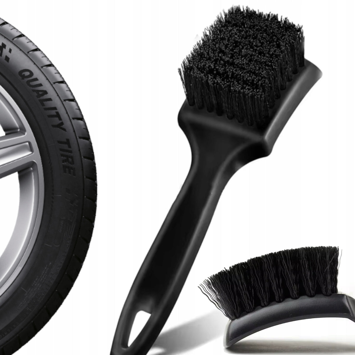 NYLON EXHAUST GRILL WHEEL TIRE CLEANING BRUSH