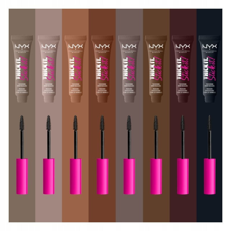 Augenbrauen-Mascara Nyx Professional Makeup dick, klebe es, 7 ml 