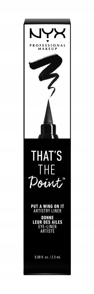 Akių apvadas NYX That's The Point Eyeliner Put A Wing On It, 0,6ml