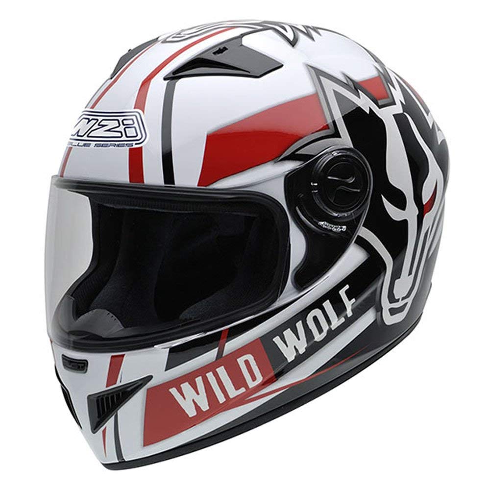 NZI Must Wild Wolf Motorcycle Helmet S