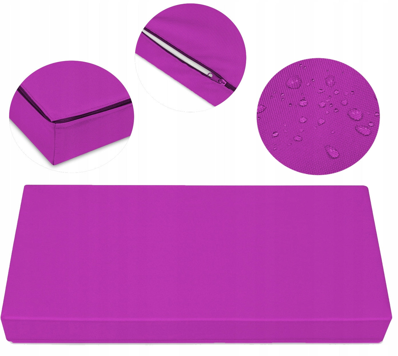 Palečių baldų pagalvėlė SuperKissen24, violetinė
