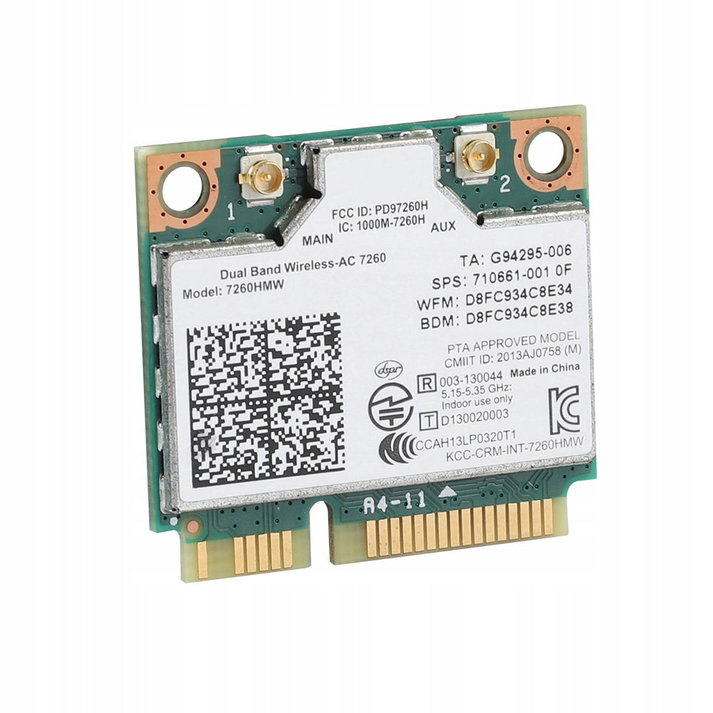NaNaNaIntel 7260AC 7260HMW Universal Network Card Manufacturer code 03520