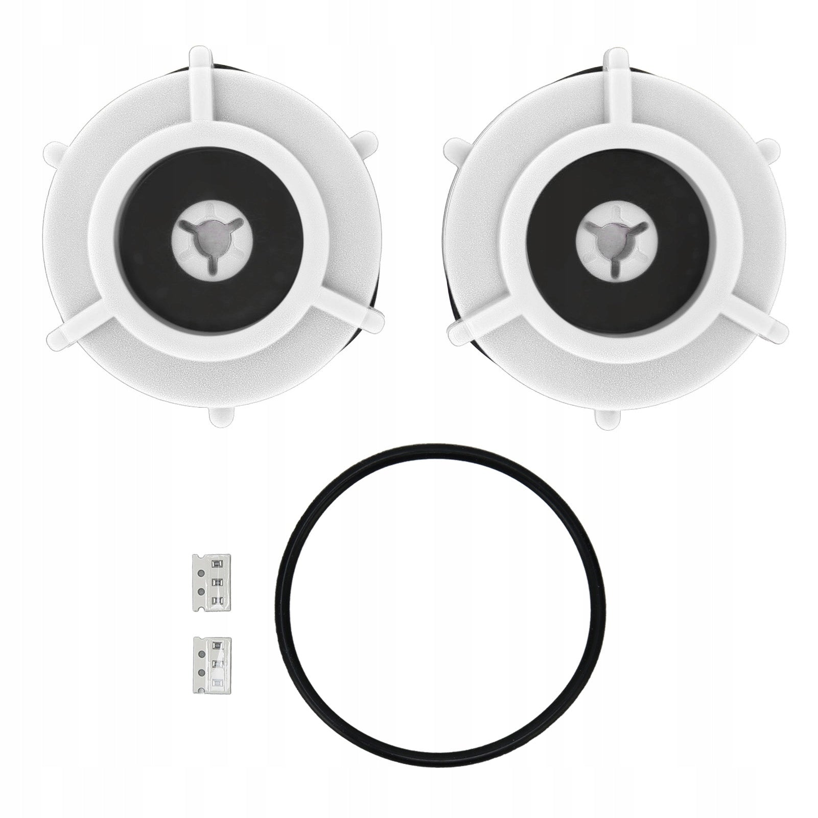 Nab hub adapters, opener 1 pair professional with rubber ring for