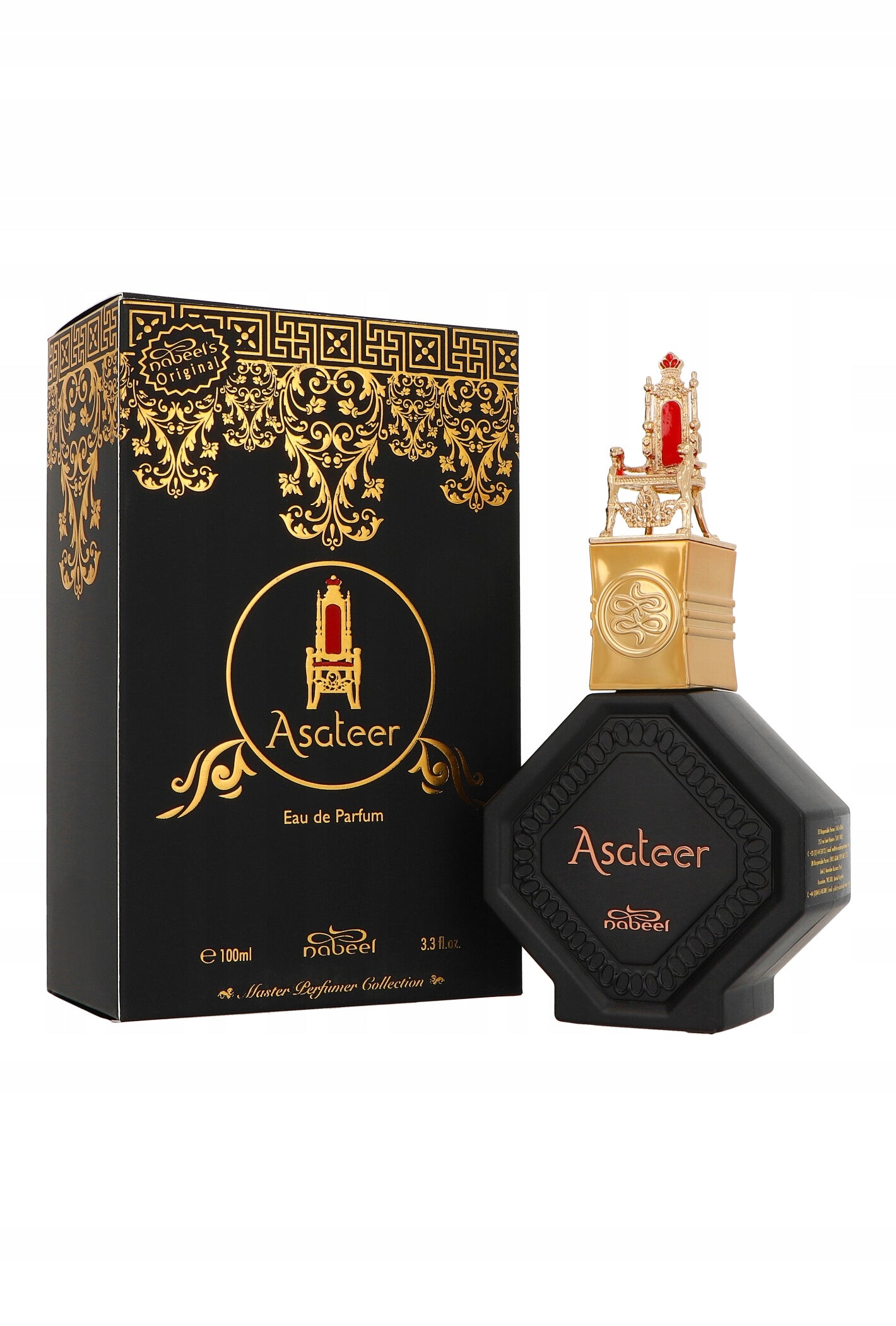 Nabeel Asateer Edp 100ml Packaging status original