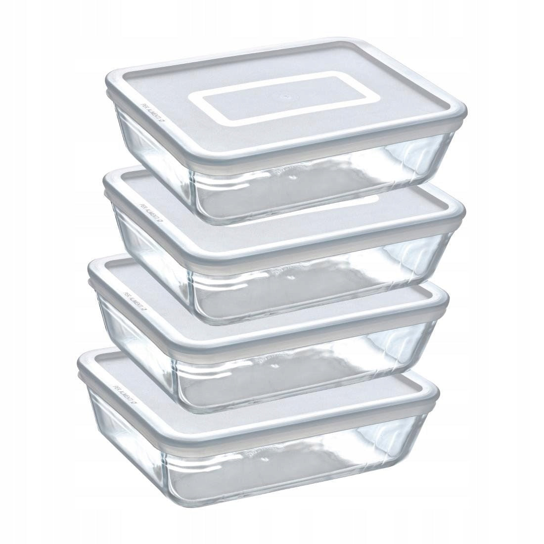 Maisto dėžučių rinkinys Pyrex Cook & Freeze, 4 x 1,5 L