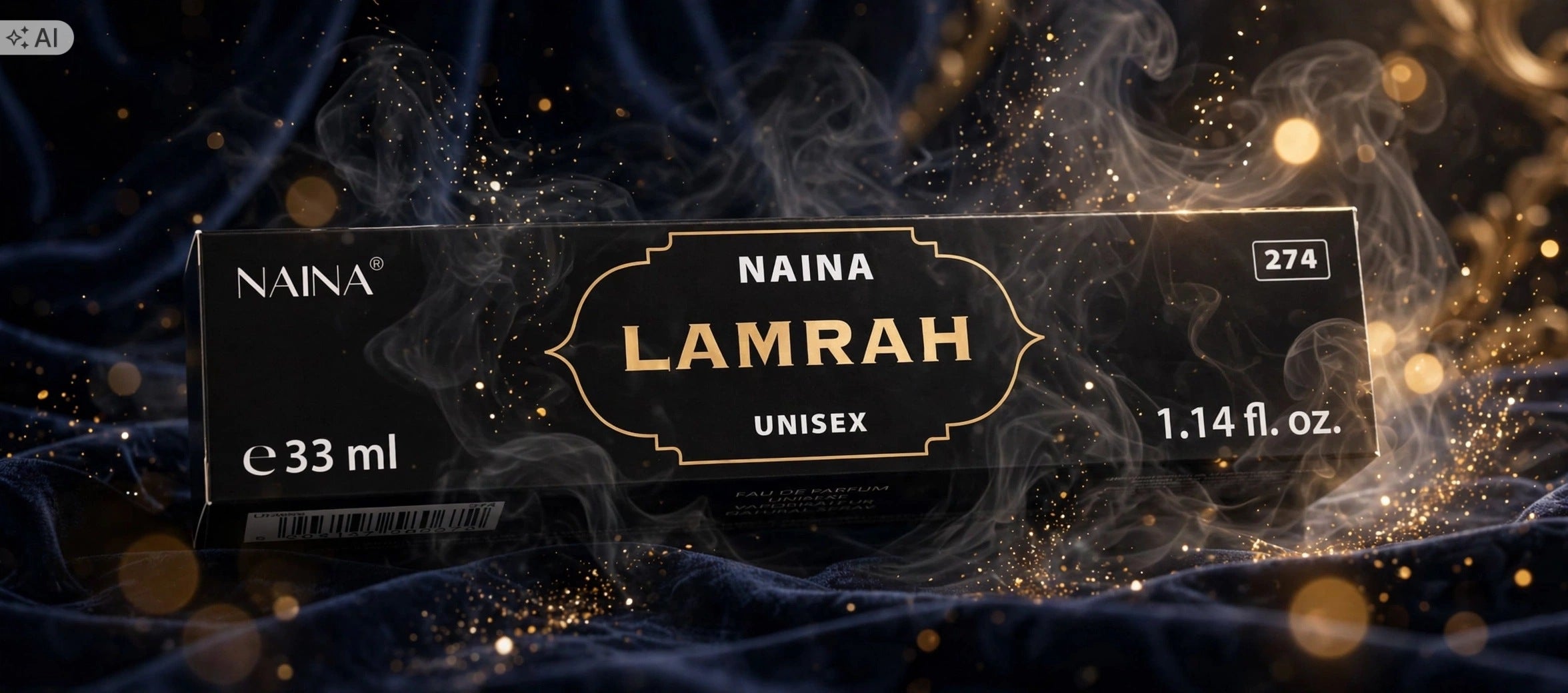 Naina lamrah unisex 33 ml – a long-lasting perfume with an intense aroma Brand no brand