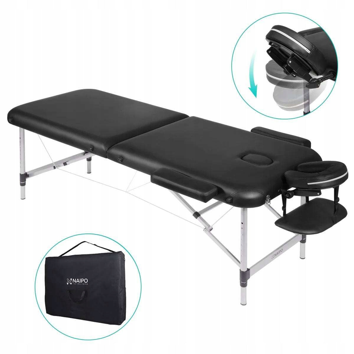 Naipo MGBC-211H Portable Massage Table / Bed for Eyelash Stylist Brand Naipo