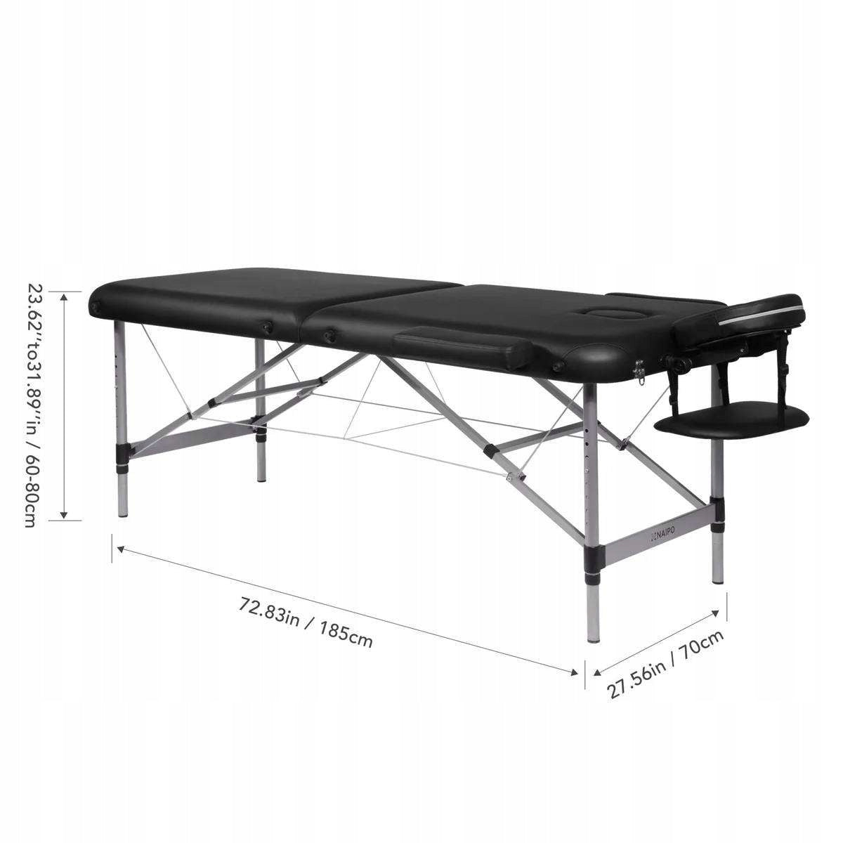 Naipo MGBC-211H Portable Massage Table / Bed for Eyelash Stylist EAN (GTIN) 0720355407957