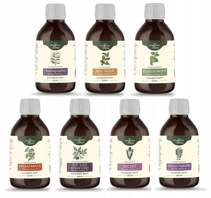 Nanga Buhner protocol liquid 7 pcs 250 ml DETOXIFICATION cleaning Resistance Medical device no