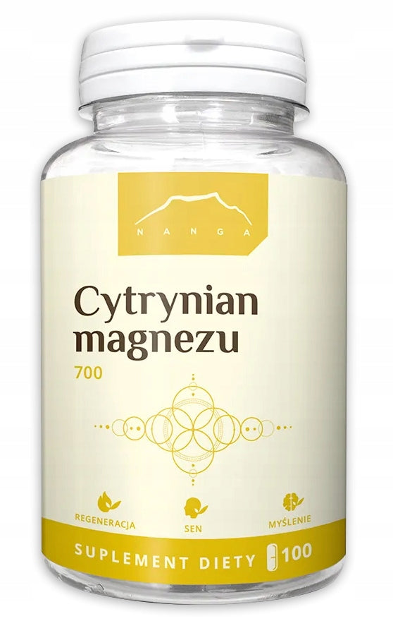 Nanga Magnesium citrate 700 mg 100capsules