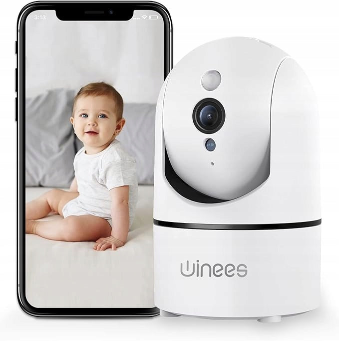 Nanny Camera Rotating WiFi App 1080p
