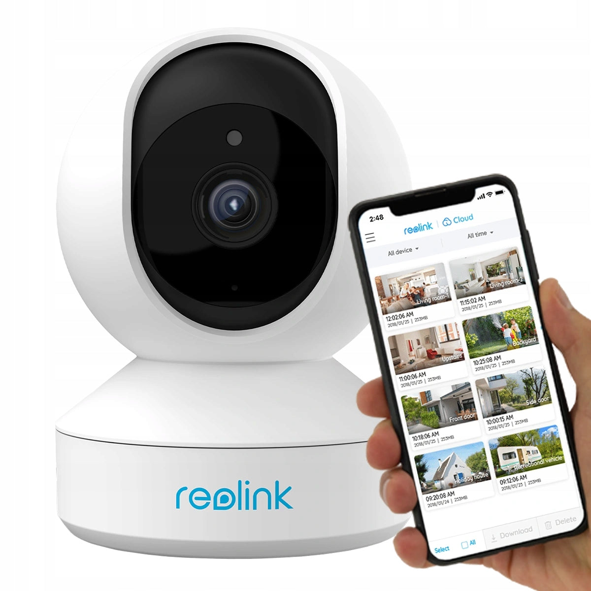 Nanny Camera WiFi Reolink E330 4MPx NOC MicroSD Microphone