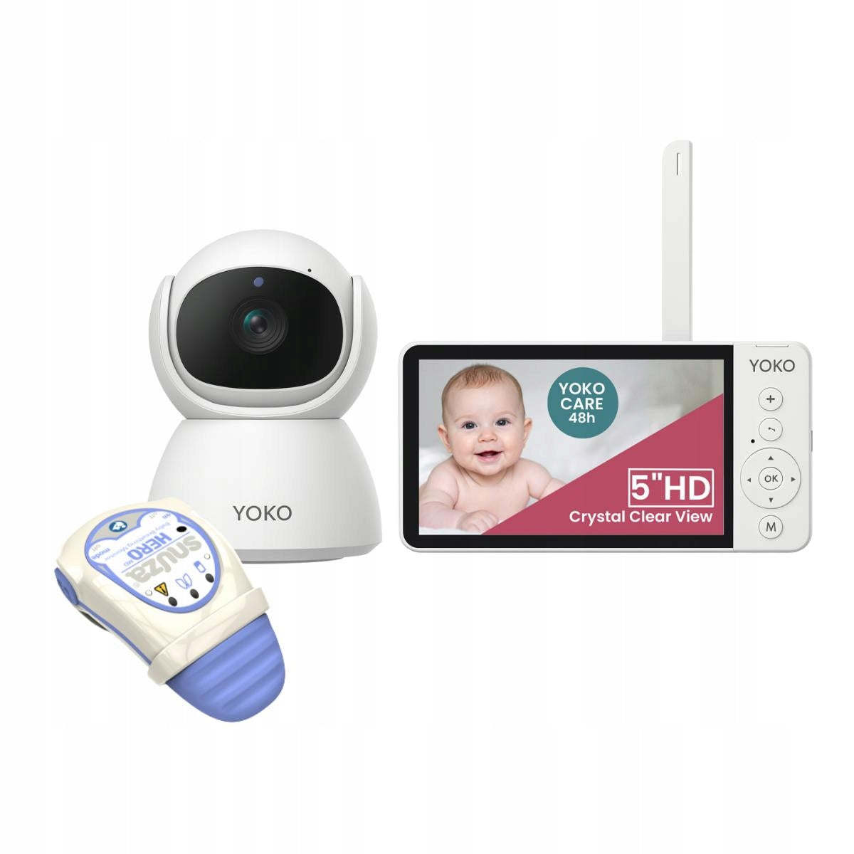 Nanny YOKO X5 + Breath Monitor SNUZA HERO MD