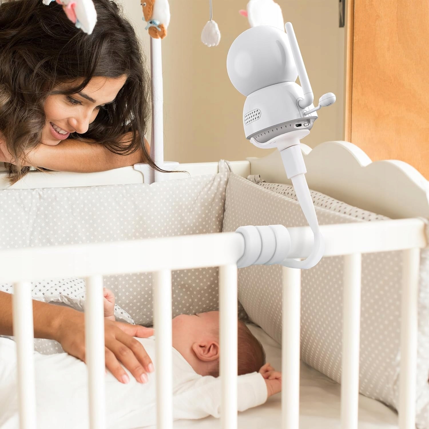 Nanny holder COFFEE universal flexible nanny holder 50cm Manufacturer code UCHWYT DO NIANI ELEKTRONICZNEJ