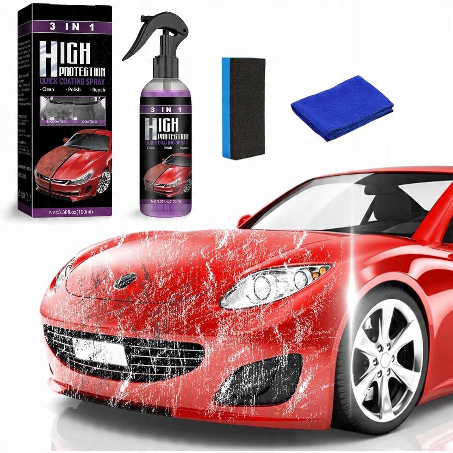 Nano Car Scratch Repair Spray For CAR SCRATCH REMOVAL Manufacturer no brand