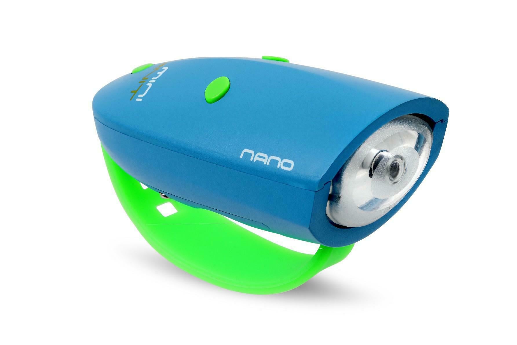 Hornit Fahrradsignal mit Licht, blau 