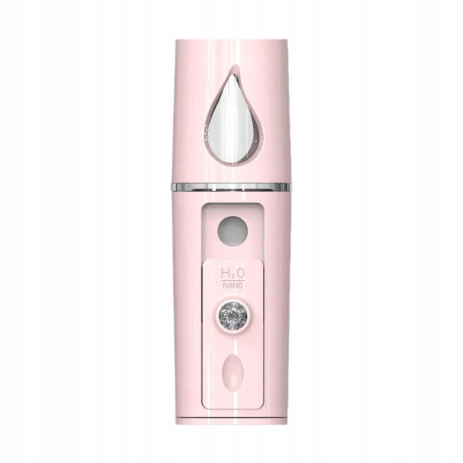 Nano Mist Sprayer Multiuse Face Moisturizing Hydrating Compact Face Pink