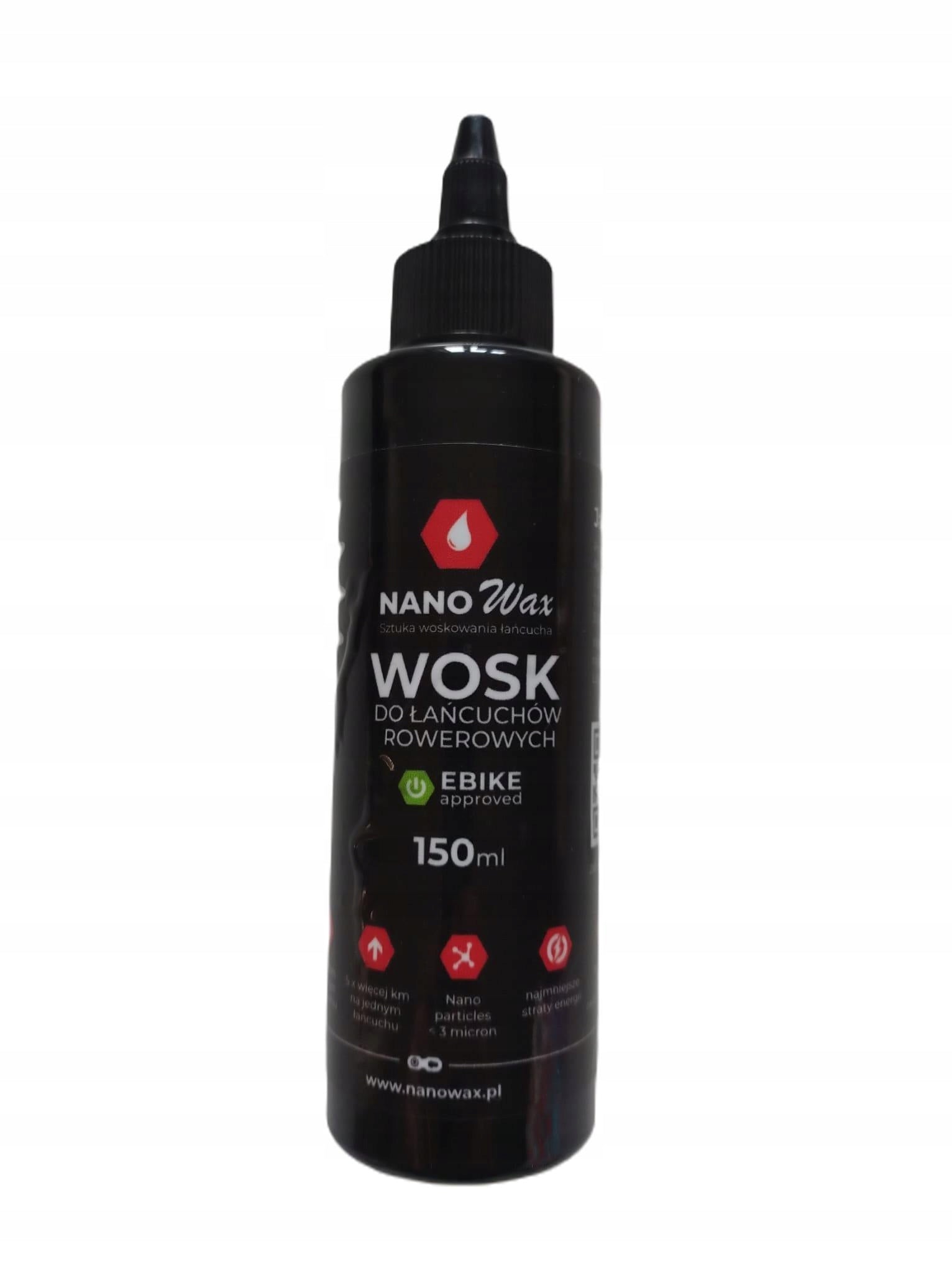 NanoWax liquid wax / bicycle chain grease / drip 150 ml
