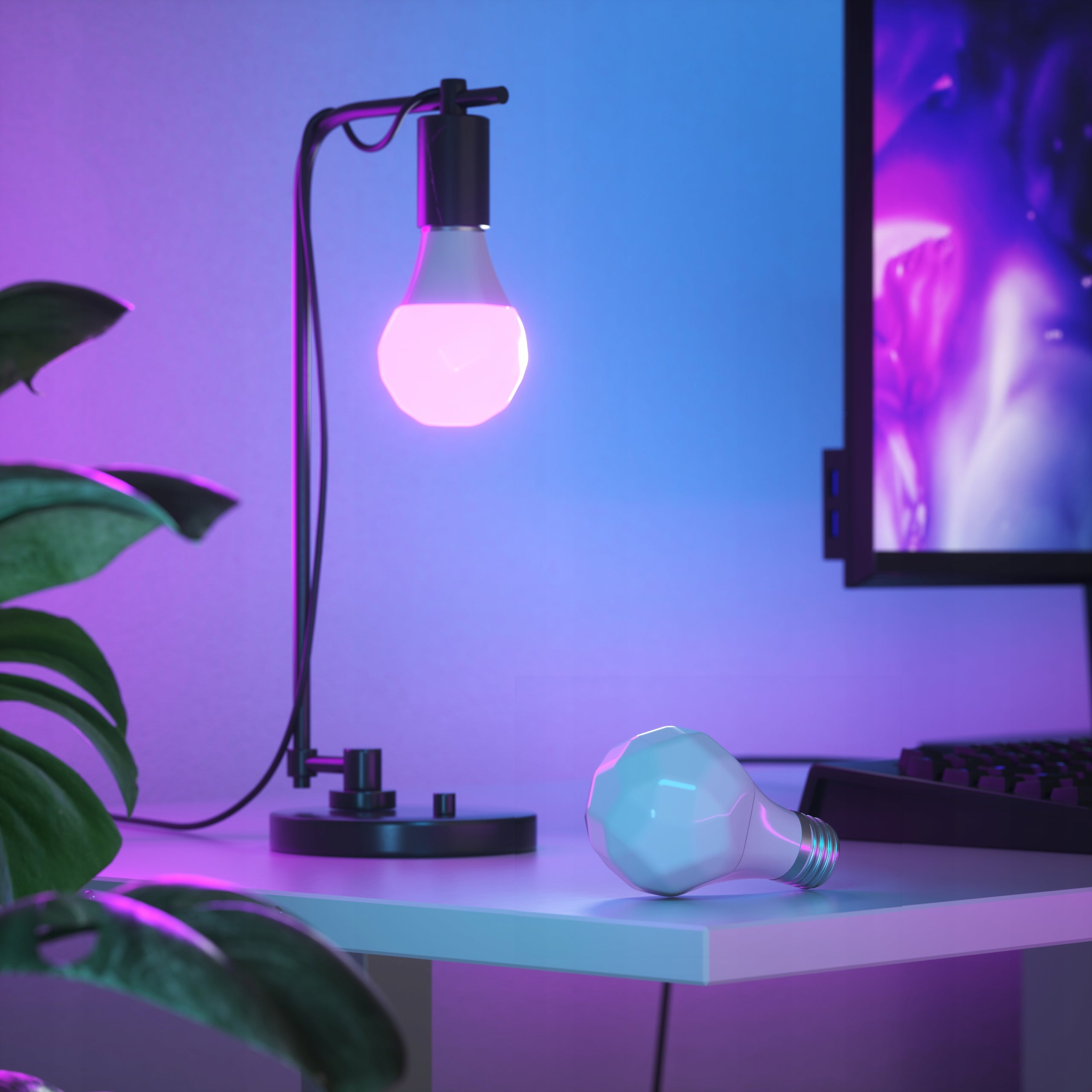 Nanoleaf Essentials Smart A19 | E27-Glühbirne | 800Lm, weiß 