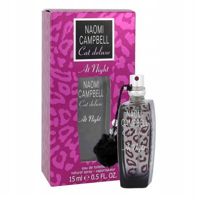 Naomi Campbell Cat deLuxe at Night Eau De Toilette EDT 15ml UNIQUE!